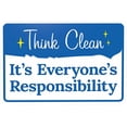 thumbnail image 1 of It's Everyone's Responsibility Warning Sign - 8"x12" Metal Security Sign, Safety Wall Decor for Home Business Yard Garden Office Street Road Indoor Outdoor Easy to Mount, 1 of 6