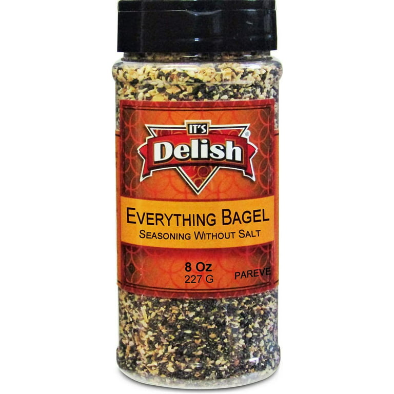 https://i5.walmartimages.com/seo/Everything-Bagel-Seasoning-Blend-No-Salt-It-s-Delish-8-Oz-Medium-Jar-Premium-All-Natural-Spice-Mix-Without-Bagels-Buns-Bread-Salad-Topping-Seasonings_a2c8cb5e-1aa6-486a-82b3-a55919a1e38b.bbb3fcf358a2ffd4d5f4656a02cbf541.jpeg?odnHeight=768&odnWidth=768&odnBg=FFFFFF