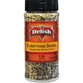 thumbnail image 1 of Everything Bagel Seasoning Blend with No Salt by It's Delish, 8 Oz Medium Jar  Premium All Natural Bagel Spice Seasoning Mix Without Salt for Bagels, Buns, Bread, Salad Topping Seasonings for Food..., 1 of 5