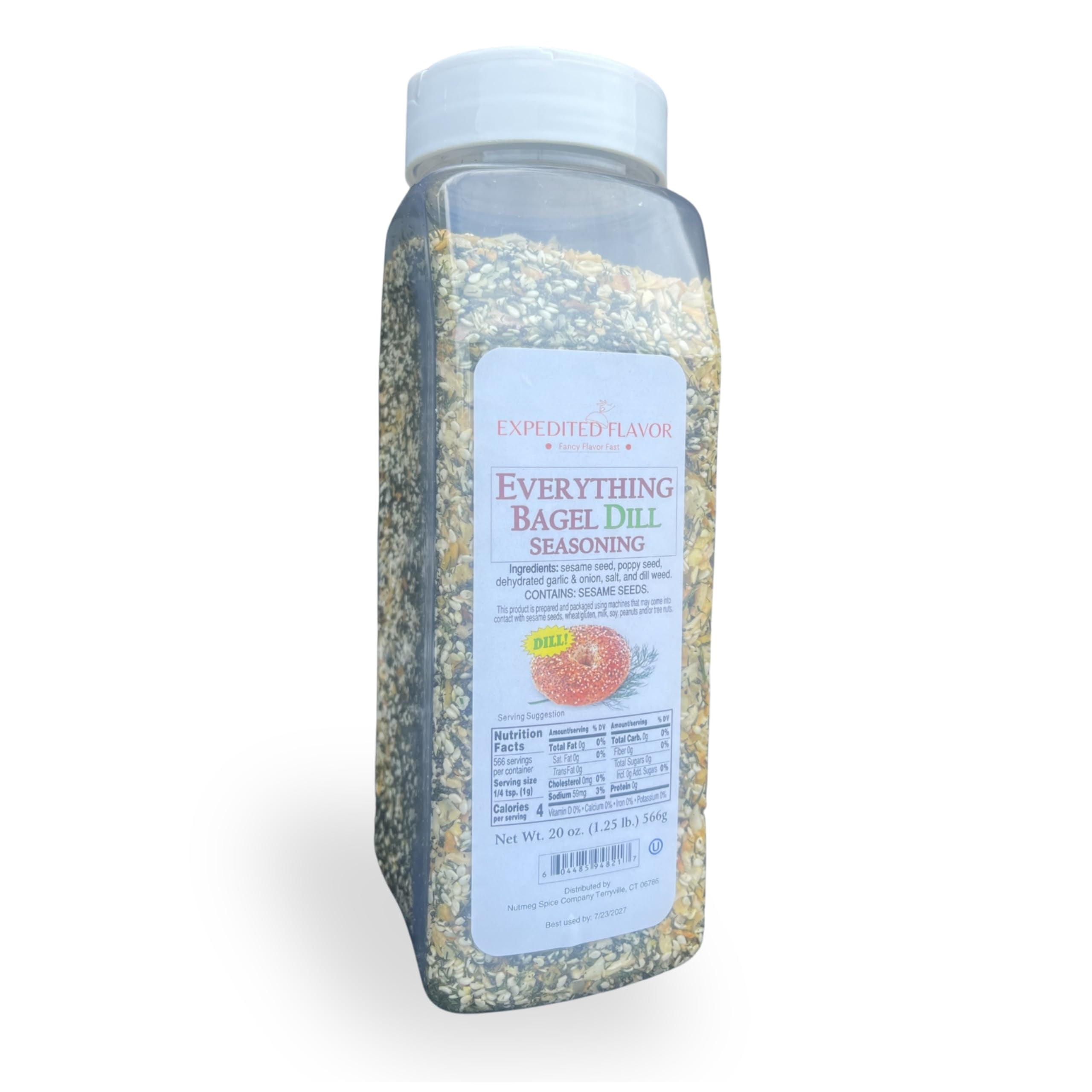 Borsari Everything Bagel Seasoning - 3 Pack, 3.2 Oz Each, Gluten-Free, Keto Friendly