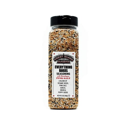 Everything Bagel Seasoning Premium Spice Blend With Pink Himalayan Salt Sesame Seeds Onion Garlic And Poppy Seed Bulk Shaker Gluten Free Keto And Paleo 12 Oz