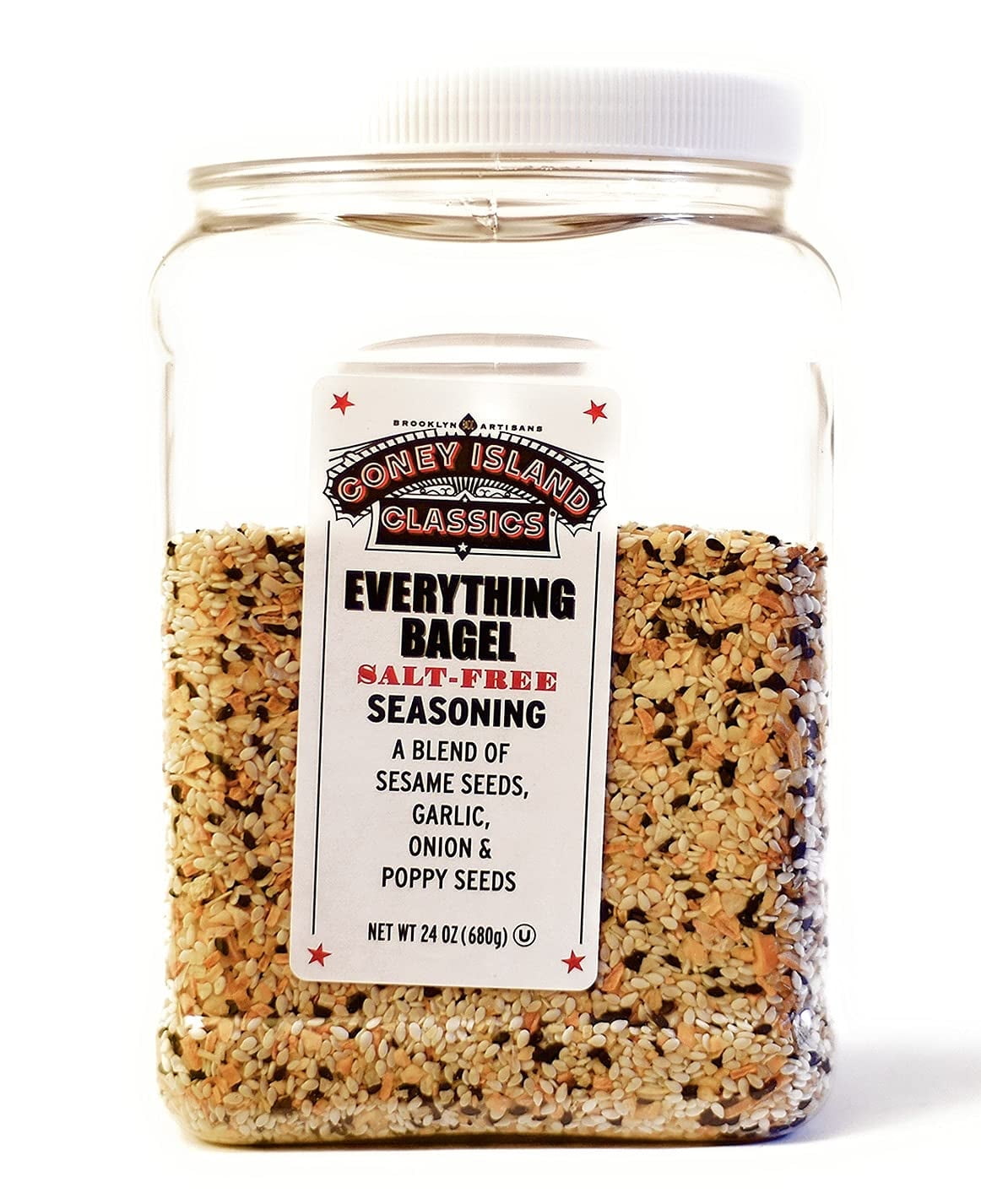 Everything Bagel SALT FREE Seasoning Premium Spice Blend With