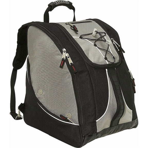 Everything Boot Bag/Backpack,Silver/Black