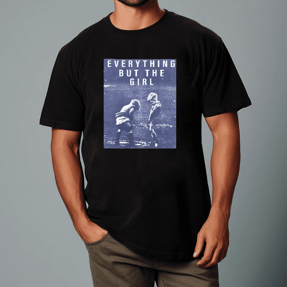 Everything But The Girl Electro Pop Rock Band Gig Fan Tee Unisex T-shirt, for men & women, up to size 5XL