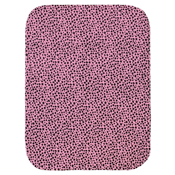 Everything Comfy Cheetah Print Decorative Throw Blanket, 30" X 40", Pink