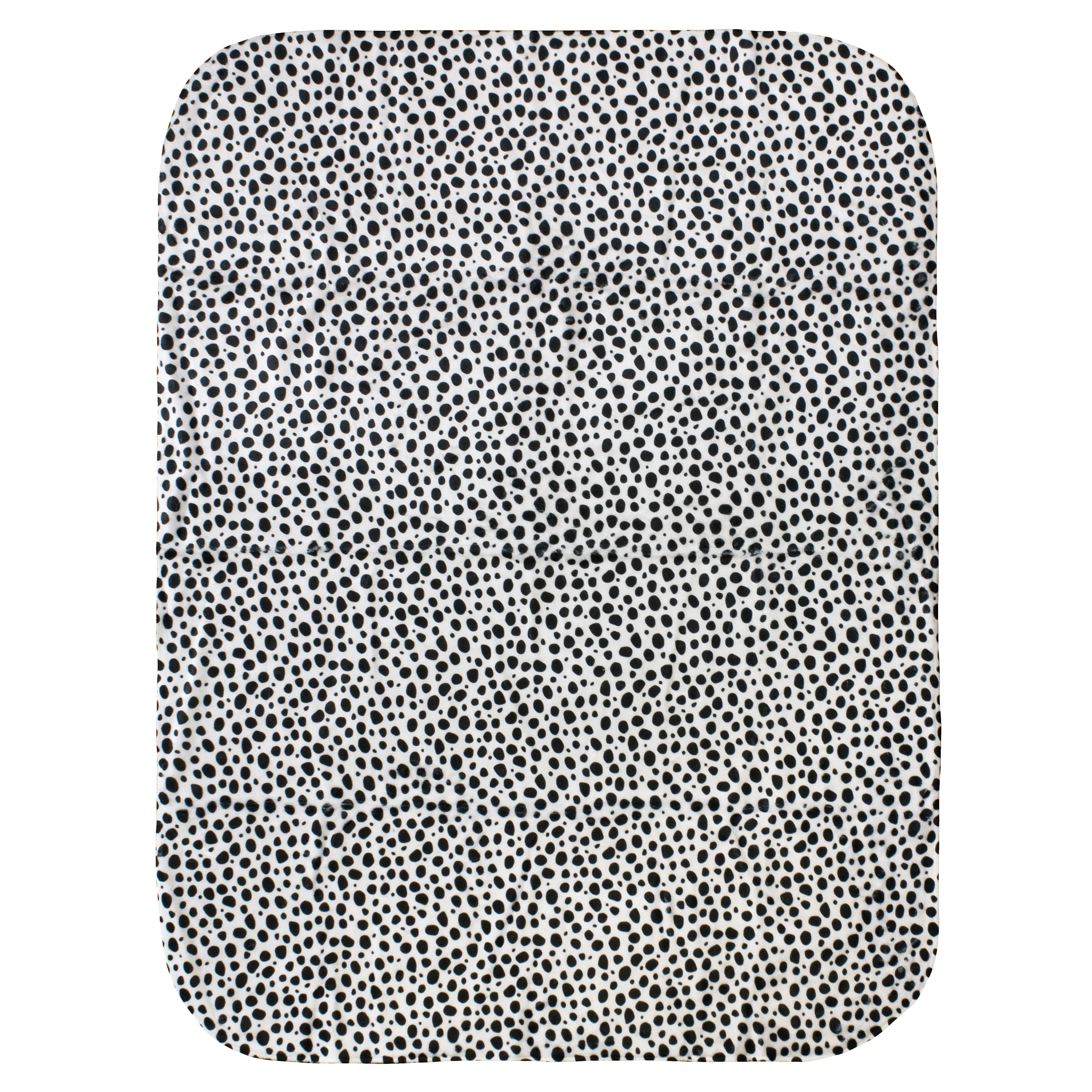 Everything Comfy Cheetah Print Decorative Throw Blanket, 30" X 40", White