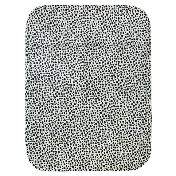 Everything Comfy Cheetah Print Decorative Throw Blanket, 42" X 60", White