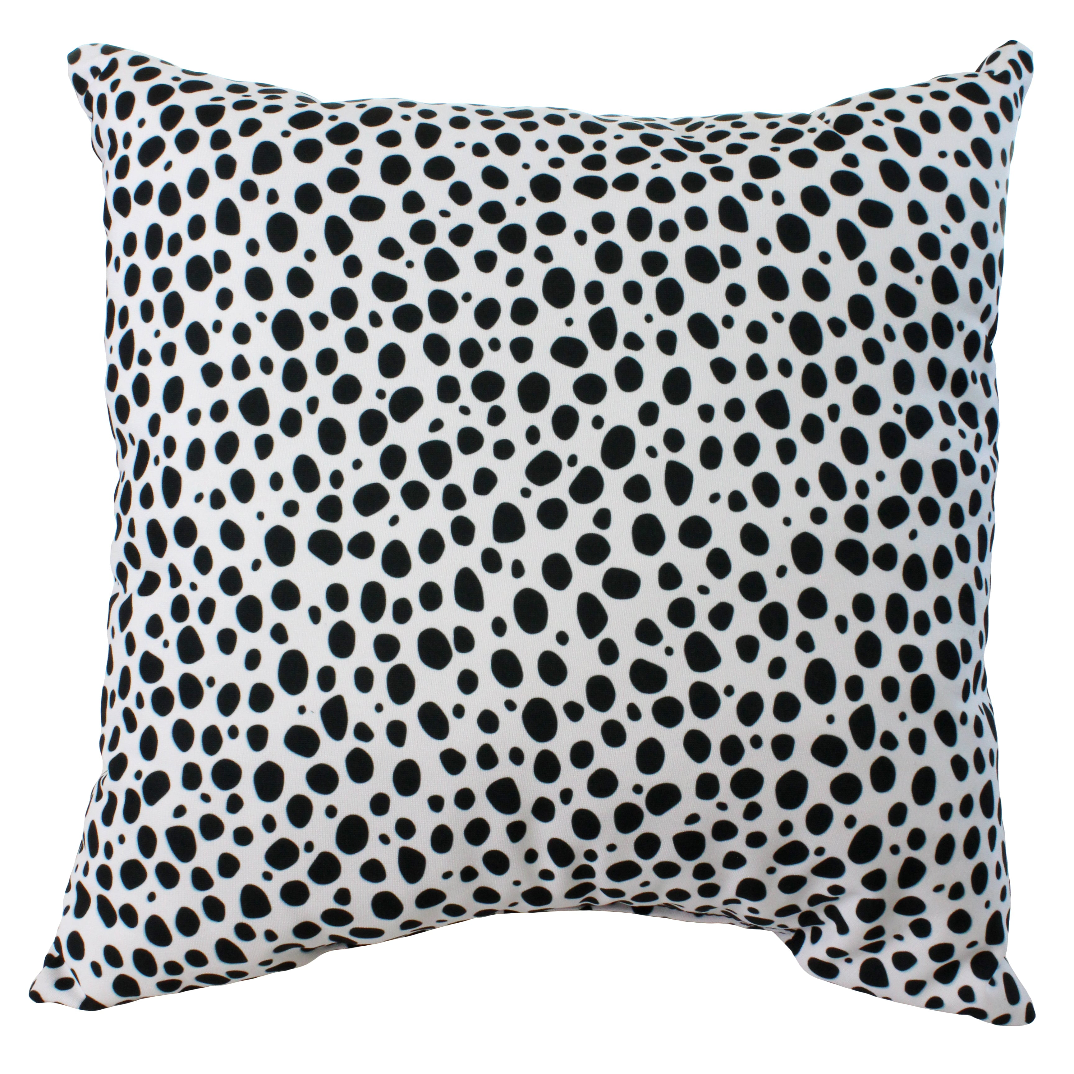 Everything Comfy Cheetah Print Decorative Throw Pillow, 16x16 Inch, White,