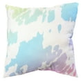 thumbnail image 1 of Everything Comfy Cow Print Decorative Throw Pillow, 16x16 Inch, Pastel Gradient,, 1 of 4