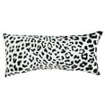 thumbnail image 1 of Everything Comfy Leopard Print Decorative Pillow, 16x6 Inch, Snow,, 1 of 4