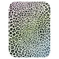 thumbnail image 1 of Everything Comfy Leopard Print Decorative Throw Blanket, 42" X 60", Pastel Gradient/Black, 1 of 8