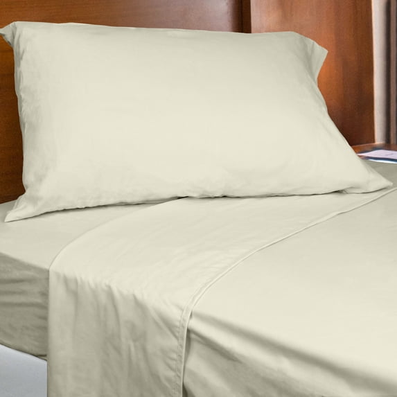Everything Comfy Soft Brushed Microfiber Sheet Set, Full, Antique White