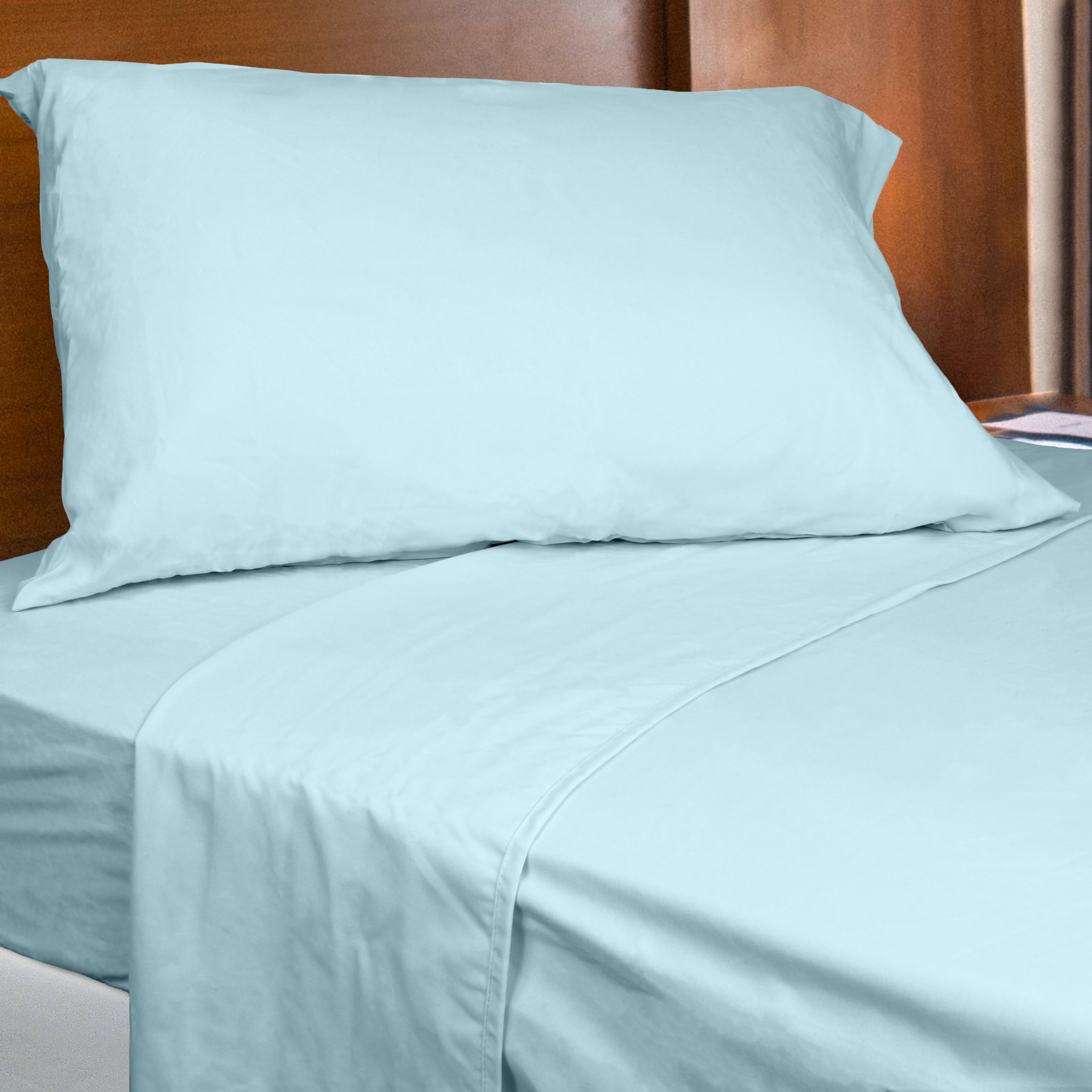 Everything Comfy Soft Brushed Microfiber Sheet Set, Queen, Sky blue