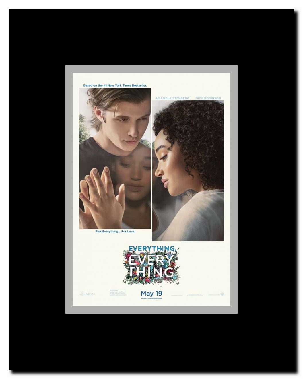 Everything Everything Framed Movie Poster