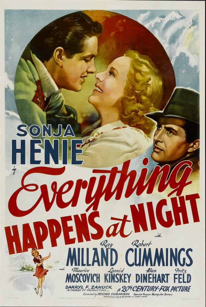Everything Happens At Night Canvas Art - (24 x 36)