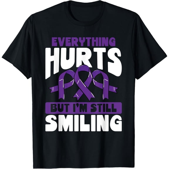 Everything Hurts But I'm Still Smiling Lupus Warrior T-Shirt