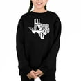 thumbnail image 1 of Everything Is Bigger In Texas - Girl's Word Art Crewneck Sweatshirt, 1 of 3