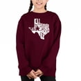 thumbnail image 1 of Everything Is Bigger In Texas - Girl's Word Art Crewneck Sweatshirt, 1 of 3
