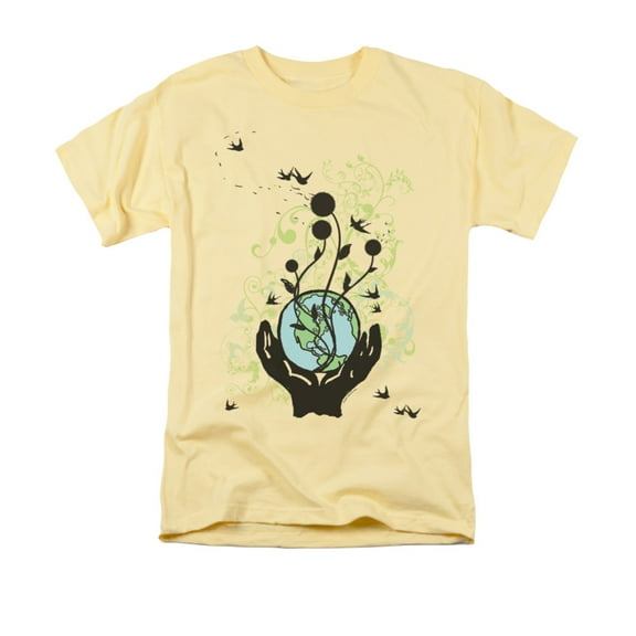 Everything Is Connected Earth Graphic Design Adult T-Shirt