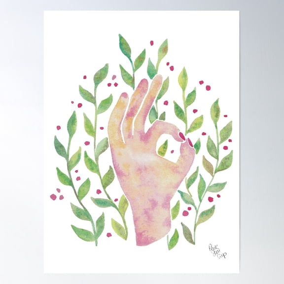 Everything Is Going To Be Ok Poster Wall Art, Modern Wall Decor For Living Room Bedroom, 16x24 UNFRAMED