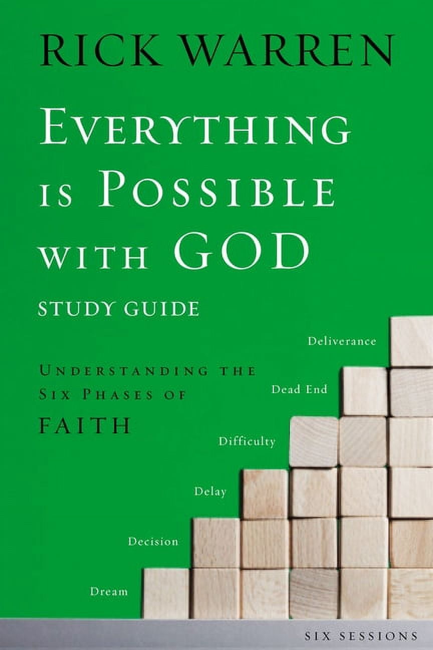 Everything Is Possible with God Bible Study Guide Understanding the