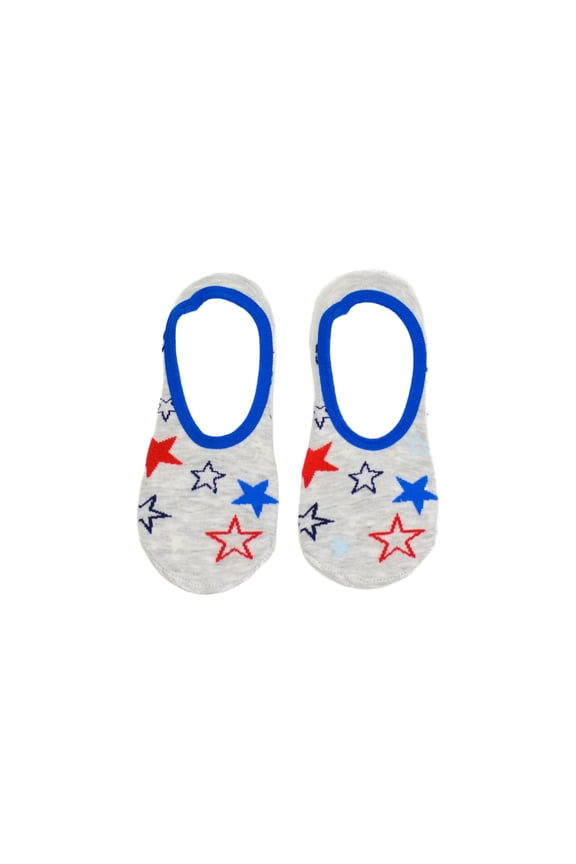 Allover Stars No Show Sock