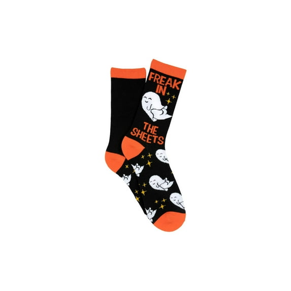 Everything Legwear Halloween Freak in the Sheets Crew Sock