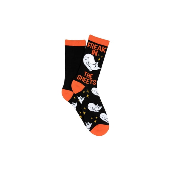 Everything Legwear Halloween Freak in the Sheets Crew Sock