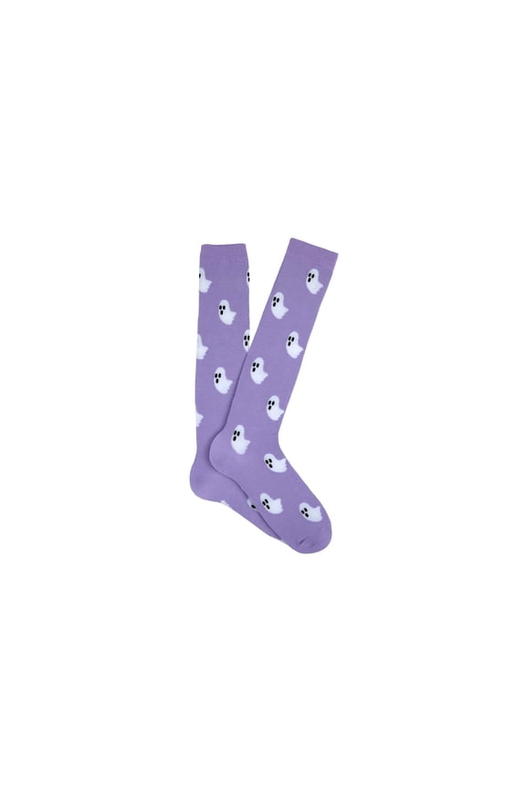 Halloween Ghost Knee High Sock