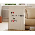 thumbnail image 1 of Do Everything In Love Art Print, Minimalist Christian Wall Art, Heart Poster, Love Quote 1 Corinthians 16:14 Print, Modern Christian Prints Wall Art, Modern Wall Decor, 8x12 UNFRAMED, 1 of 2