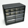 thumbnail image 1 of Everything Mary 12 Drawer Plastic Bead Storage Box, Black, (Single), 1 of 13