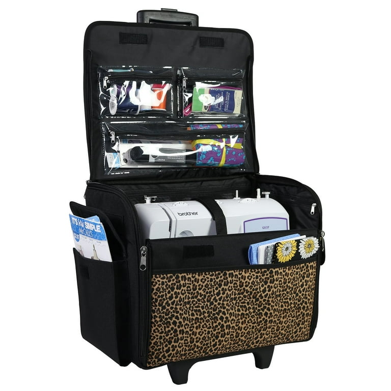 Walmart rolling 2025 sewing machine tote