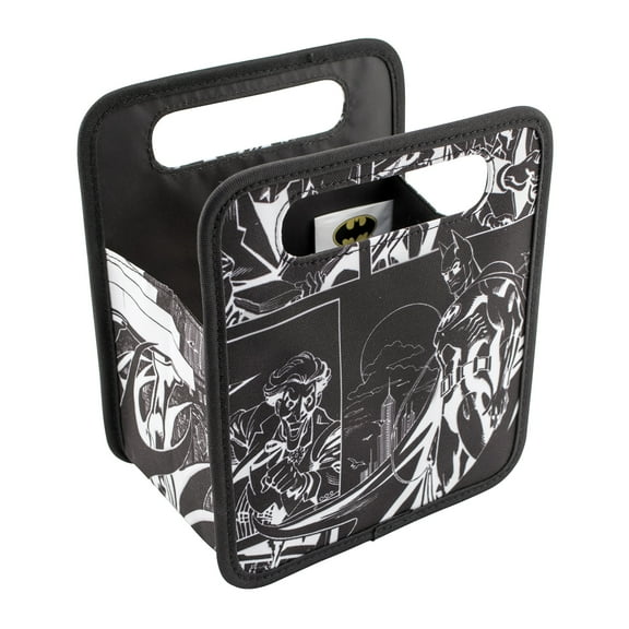 Everything Mary Batman Small Folding Storage Tote - DC Comics Collapsible Organizer for Toys & Accessories