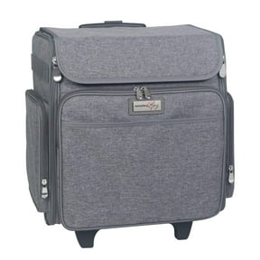 Collapsible Rolling Scrapbook Featherweight Case, Heather