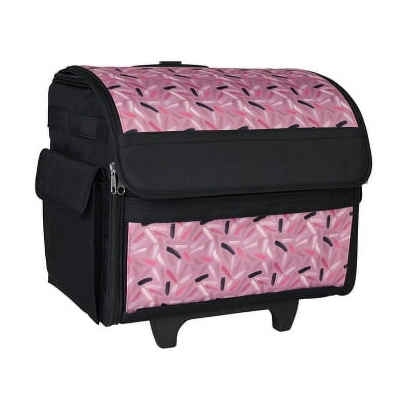 Everything Mary Collapsible Rolling Sewing Machine Tote Premium Polyester Construction