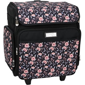 Everything Mary Collapsible Scrapbook Tote Foldable Craft Storage Organizer for Scrapbooking Supplies, Art Tools, and Accessories Portable Craft Bag