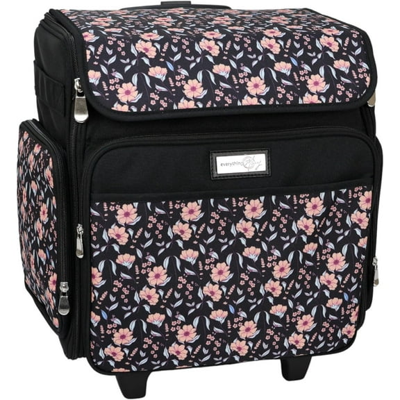 Everything Mary Collapsible Scrapbook Tote Foldable Craft Storage Organizer for Scrapbooking Supplies, Art Tools, and Accessories Portable Craft Bag