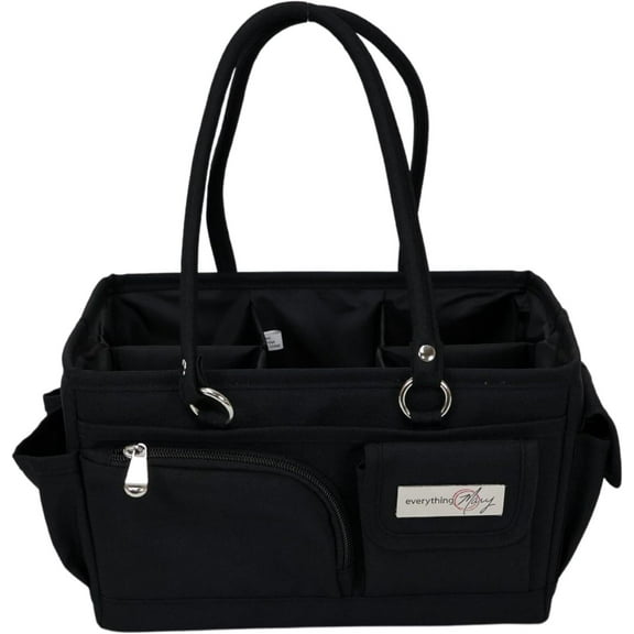 Everything Mary Collapsible Store & Tote Organizer with Handles Multipurpose Storage for Diapers, Snacks, Crafts, Toys, Office Supplies & Everyday Essentials