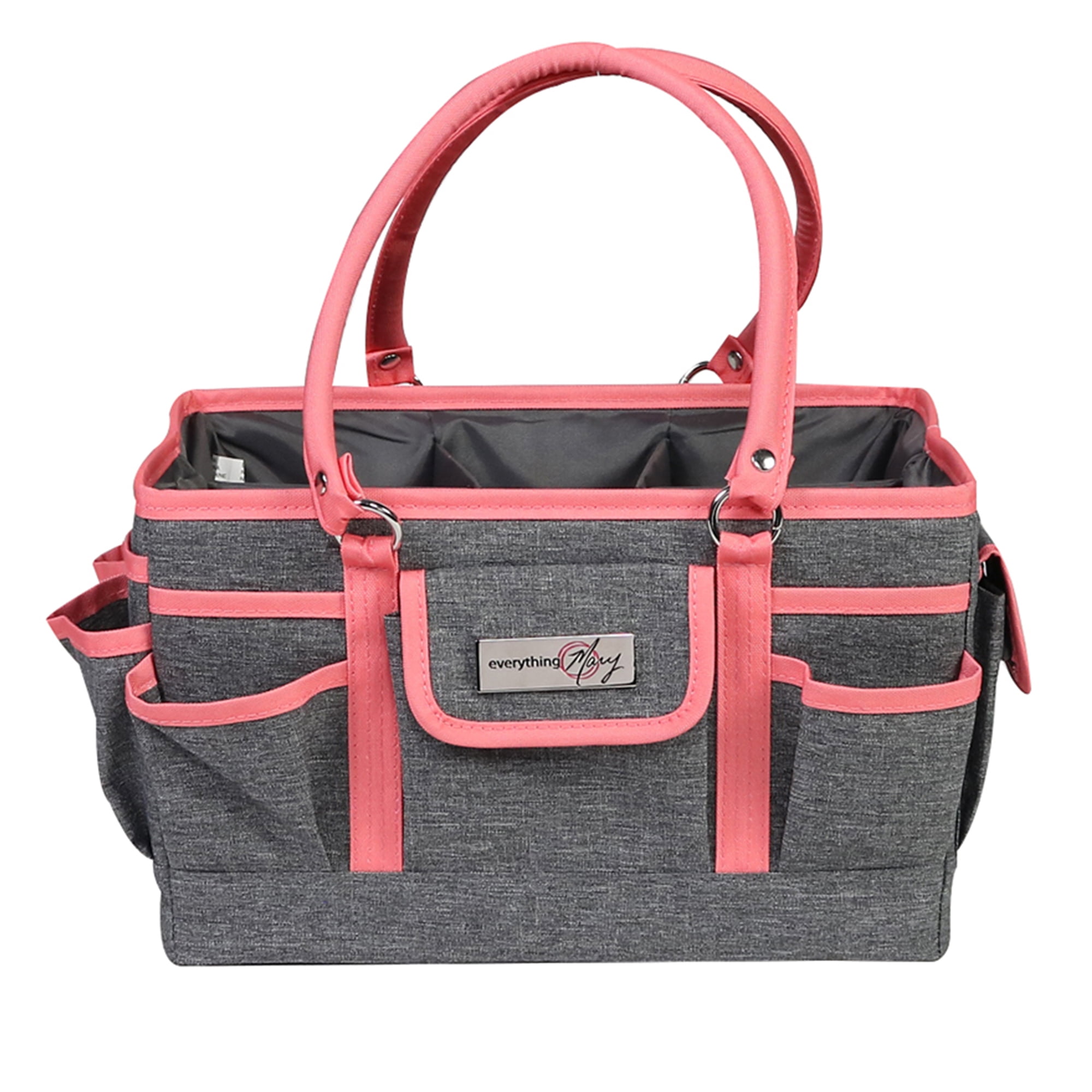 Everything Mary Craft and Hobby Bag Organizer Tote, Coral