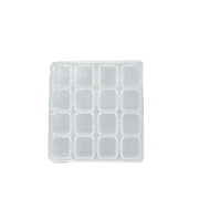 Everything Mary Craft Organizer, Bead & Craft Storage with 16 Stackable Jars