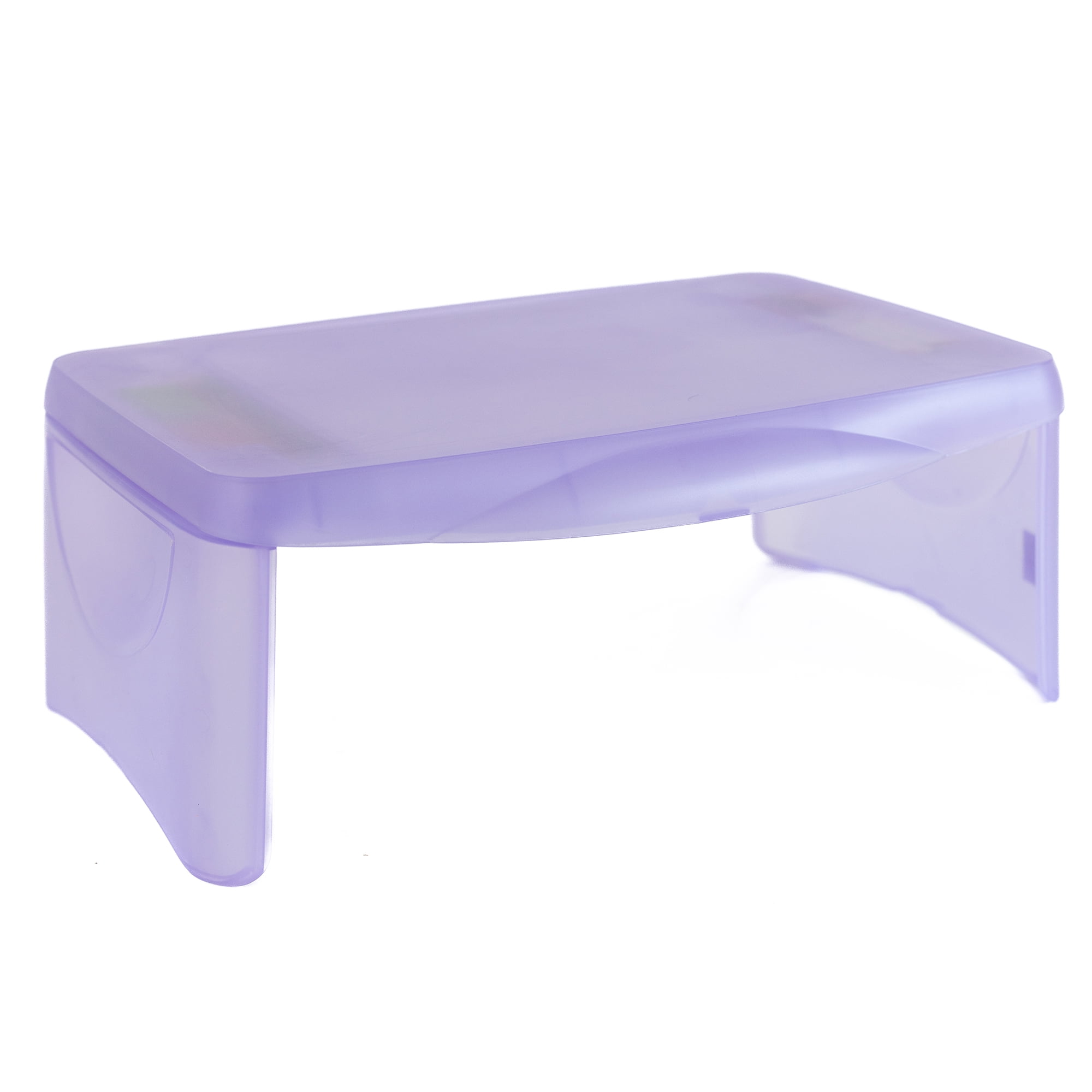 Everything Mary Foldable Lap Desk, Purple - Storage Lap Desk for Arts, Crafts, School, Reading, and More
