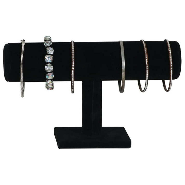 Everything Mary Jewelry T Bar Display Black Velvet Single