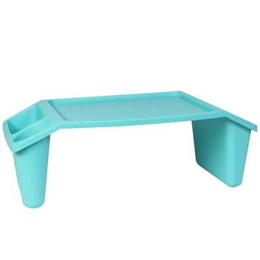 Everything Mary Lap Desk, Teal 17.9" Storage Lap Desk