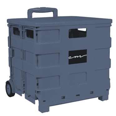 Everything Mary Plastic Craft Cart Organizer - Blue - Hobby Storage Case - Ideal for Teachers & Crafters
