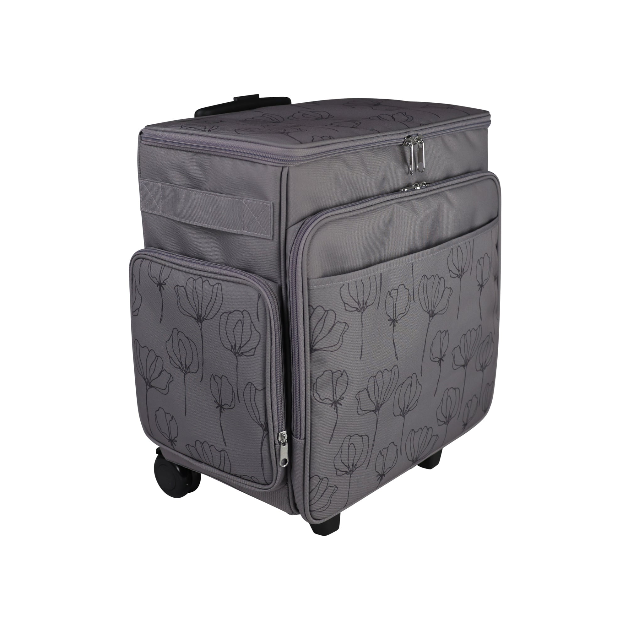 Art supply totes on wheels best sale