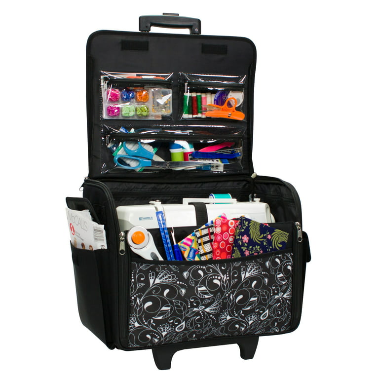 Rolling Sewing Machine Tote