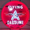 thumbnail image 1 of Everything Neon NV-700-0090 Flying a Gasoline Neon Sign 24'' Tall x 24'' Wide x 4'' Deep, 1 of 1