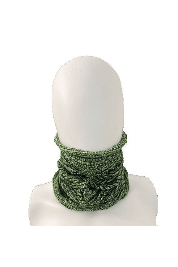 Unisex Infinity Neck Warmer-Green Lightweight Fashion Neck Gaiter for Spring Fall Winter