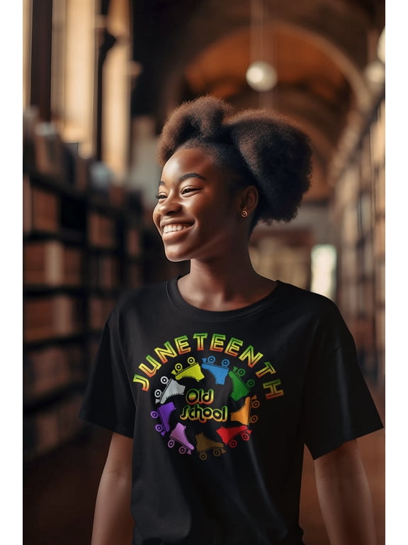 Juneteenth Cotton Black T-Shirt