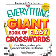 CHARLES TIMMERMAN Everything® Series: The Everything Giant Book of Easy Crosswords : Over 300 easy and enjoyable crosswords for your entertainment (Paperback)